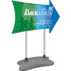 Contour Outdoor Sign Arrow Side - Water Base
